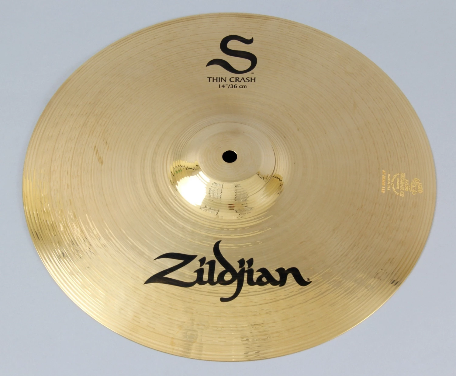 Zildjian S Thin Crash Cymbal Cymbals 4 Zildjian S Thin Crash Cymbal Cymbals